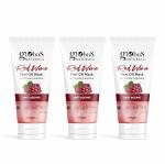 GLOBUS NATURALS Red Wine Peel Off Mask (pack of 3)
