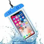 ABlue Clipper Waterproof Phone Pouch, rain Mobile Cover, Universal Waterproof Phone Case(Blue)