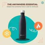 BOLDFIT Stainless Steel Water Bottle For Men & Women For Keeping Water Hot Or Cold 1000 ml Bottle
