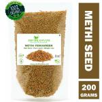 Shudh Online Fenugreek Seeds (200 g), Whole Methi Dana Seeds (Menthulu, Mathi, Vendayam, Mathi Dana)