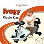 myhoodwink Froggy Magic Rider Car | Ride-on Baby Car , Kids Steering Wheel Ride on Car for Children
