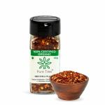 Pure Tree Certified Organic Red Chilli Flakes | 40 g | Crushed Red Pepper Flakes | Organic Red Pepper Flakes Chili Seasoning for Pizza, Pasta & Salad | Dry Red Chilli Flakes with Mild Heat