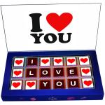 Expelite I love you chocolatre box - 18 chocolates - Valentins Day Chocolate gift Bars (450 g)