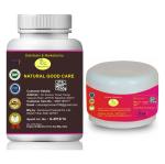 Natural Good Care Women Health breast Shape up cream and capsule with 100% Natural (A Ayurvedic Herb ) and No Side effects Cream ( Plus Size Breast increase Cream ) Pack of 2