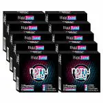 NottyBoy BiggBang 4-IN-1 Condoms - Long Time, Ribbed, Dotted & Contoured Condoms - 30 units