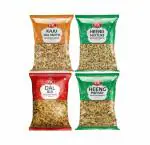 P.K Kaju Namkeen, Heeng Mixture Namkeen, Dal Bigi Namkeen & Heeng Papadi Namkeen (Pack Of 4) (Each 200g)