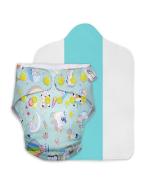 SuperBottoms Reusable and Washable Cloth Diapers for babies - Cloth Diaper Freesize UNO- New Version
