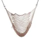 Hangit Beige Cotton Rope Hammock Chair