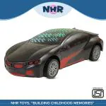 NHR Chargeable 3D Lighting Remote Control Car for Kids , Famous Stylish Car , High Speed Rc Car for 3 to 10 Years+ Kids, Birthday Gift for Kids, Remote Waali Gaadi (Black)