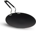 Black Magnum Pro IBTE-1 Roti/Chapati Maker 4 mm Thickness, Concave Tawa 25 cm diameter (Hard Anodised, Induction Bottom)