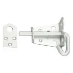 Rawk 10 MM Locking Bolt,Door Latch,Door Bolt for Locking Door & Windows Bathrooms,Kitchens,Houses and Offices with mounting screws (Silver 10 MM Pack of 1)