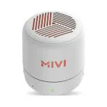 Mivi White Play Bluetooth Speaker With 12 Hours Playtime Built In Mic