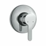 JAQUAR Fusion Series Normal Flow Concealed Fitting 1 Way Diverter (Chrome), FUS-29227K | Compulsory Accessory ALD-CHR-227|ALD-CHR-229 | Wall Mounted, Knob Selector No Button