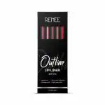 RENEE Outline Lip Liner - Combo of 5
