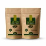 Herb Essential Green Coffee Beans Unroasted| Arabica Coffee 100 g (Pack of 2)