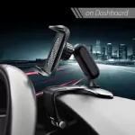 Car Dashboard Phone Holder Strong Clip Non-Slip 360 Degree Rotation Dashboard Mobile Holder