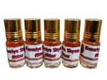KAH ATTAR Kesariya Shyam Attar Long Lasting Fragrance for Men and Women 3 ml (pack of 5)