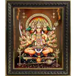 pujaNpujari Panchmukhi Hanuman jee Religious Frame