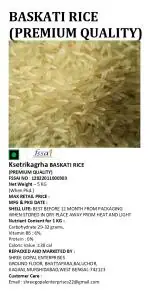 BASKATI RICE EXTRA PREMIUM QUALITY - 5KG