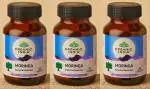 Organic India Moringa Capsule Ayurvedic Medicine (3 Packs, 60 Veg Capsule in Each Pack)