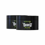 Vi Prime Health and Beauty Argan and Hemp Beard Butter | Beard Growth and Nourishment | Thicker Beard Care | Facial Hair Softener | Stylish Mustache & Beard - 50 gm (pack of 2)