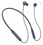 DIZO Wireless Power, 11.2mm Driver, 18HPlayback (by Realme TechLife) Bluetooth Headset (Violet Blue)