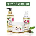 Indalo Banana Shampoo with Macadamia Nuts Anti-Frizz Hair Serum & Mask with Hibiscus for Dry & Dull Hair | Damaged Hair Repair | Soft Hair | Paraben-Free, Sulphate-Free & Silicone-Free