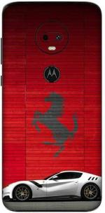 instyler Motorola Moto G7 Matte Vinyl Car Printed Mobile Skin Sticker with Scratch Resistant Lamination
