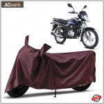 AG MOTO Bajaj Platina 100 bike cover Water Resistant Dust Proof Protection in All Weather Maroon