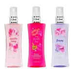 Body Fantasies Signature Fragrance Body Mist For Girls And Women Pink Sweet Pea, Pink Vallia Kiss & Romance And Dream, 94 Ml (Pack Of 3)