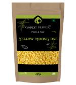 GARLIC PEPPER Popular Yellow Moong Dal, 500 g | Rich in Protein | No Cholesterol | No Additives