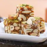 Shri Shyam Baba Dry Fruits Sugarfree Dates Barfi Kaju Badam Chikki Box (400 g)