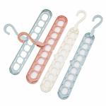 VDNSI 4 PCS Space Saving Folding Hangers for Clothes Wardrobes Multiple Closet Hanger