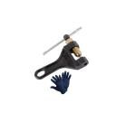 DUMDAAR 420-530mm Chain Breaker tool Chain cutter wrench WITH GLOVES chain puller Single Sided Speciality
