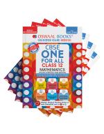 Oswaal CBSE One for All Class 12 English, Physics, Chemistry & Mathematics (Set of 4 books) (For 2023 Exam)