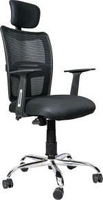 Trendly Royal Mesh Office Arm Chair (Black, DIY(Do-It-Yourself)