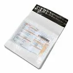 ABS Industries Tamper Proof Courier Bags/Envelopes/Pouches/Cover 60 Micron With POD and Permanent Self Adhesive Seal Tape 10X14 inches | Waterproof Tamper Proof Parcel Polybags For Packing - Pack of 100