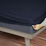 Sassoon Laika Single Size Bed Waterproof Mattress Protector 36x78 inch (3x6.5 Feet) Pack of 1, Blue