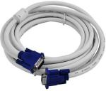 JAMUS VGA Cable 5 m High Quality Vga cable 5 mtr (Compatible with computer, White, One Cable)