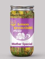 Kababi Lemon and Green Chilly Pickle Homemade Neembu and Harimirch Aachar(400 g)|Pickle|Lemon and Green Chilli Pickle|400 g Lemon and Green Chilli Pickle|Homemade Pickle|