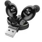 Life Like EARBUD WITH USB CHARGER Bluetooth Headset (Black, In the Ear)