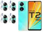 ISAAK Back Camera Lens Protector for Vivo T2 5G (Pack of 4)