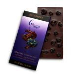 GoWhey - Sugar Free - Keto Friendly - Dark chocolate Bar - Low carb Dessert - 62% Blueberry - 50g