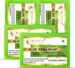 Badahair Aloe Vera Handmade Bath Soap With Vitamin E, Glycerine, 125 G (Pack Of 4)