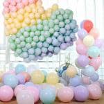 PARTY GLITERS Pastel Balloon Set of 100pcs Multicolor best quality balloons for party decoration unique colors shades