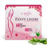 Cailin Care Aloevera Gel Anion Chip Daily Use Panty Liner for Women (Pack of 60 Large Liners) (Large Size - 180mm)