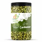 Organic Purify Cardamom Green Whole 300g , Sabut Hari Elaichi Grade - Big Size 300gm Jar Pack