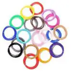 SAMVARDHAN 10 Colors x 5 mtr 3D Pen Filament Refills 1.75 mm PLA Pack (10)