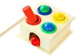 ShopiMoz Wooden Hammer Knock The Ball Toy for Kids