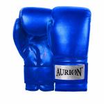 Aurion Finest Longlasting Faux Leather Boxing Gloves - (Blue, 12oz, 1pair)